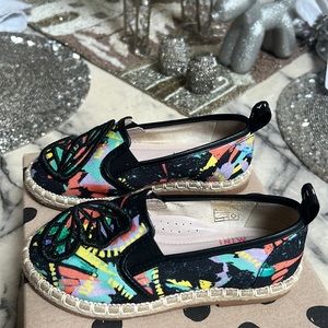 Butterfly espadrille flat size 27…#sophiawebstermini #espadrille #toddler